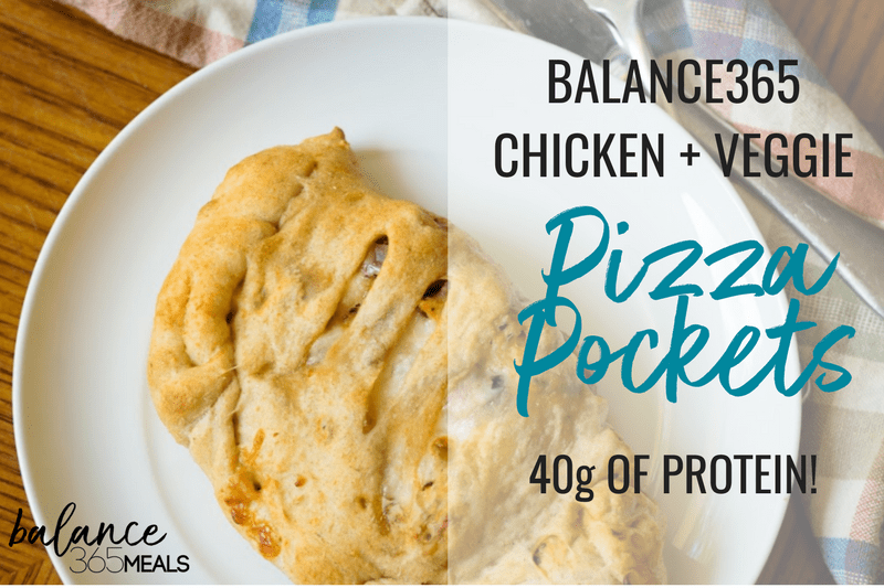 Balance365 Chicken + Veggie Pizza Pockets - When you have the time, swap out your weekly pizza delivery with these homemade kid-friendly pizza pockets! Loaded with roasted veggies and chicken breast, they’re tossed in tomato sauce and wrapped in a wheat pizza crust. Your family will enjoy the familiar flavors and learn to love veggies at the same time. You can also batch cook and freeze these for storing in lunches or reheating for dinners later.