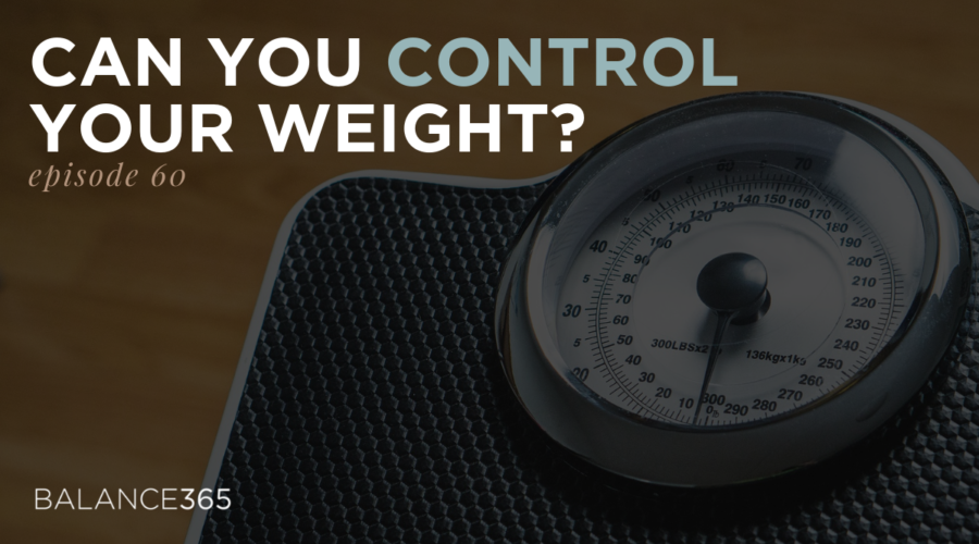 Can you really control your weight? There are two schools of thought on this: one believes that nothing is within our control and the other believes everything is within our control. But what if the truth is somewhere in the middle? Annie and Lauren explore just how much control we have over our weight and provide helpful perspective on an age-old question.
