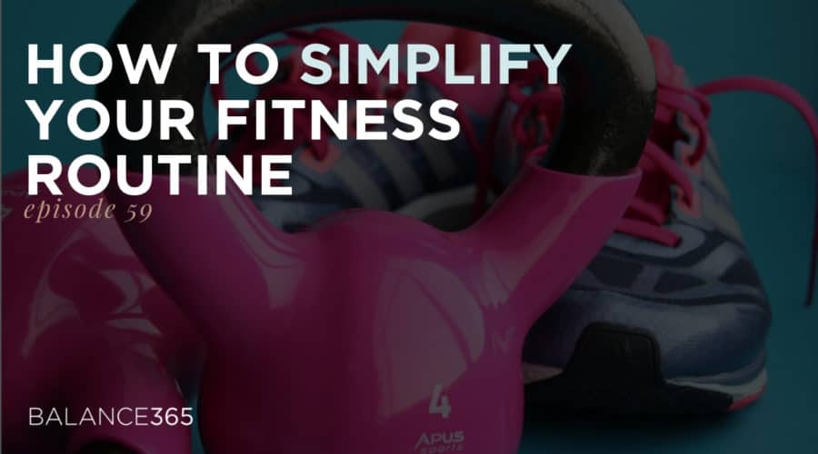 Join Annie and Lauren as they guide you through five easy ways to simplify your fitness routine. So often we overcomplicate things and that leads to no workouts at all. It doesn’t have to be that way! With these practical tips you can make working out a lot easier and a lot more enjoyable.